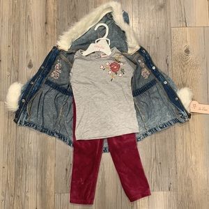 Little Lass Baby 3 piece set 2T